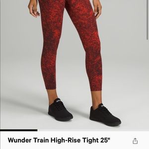 Lululemon wunder train leggings
